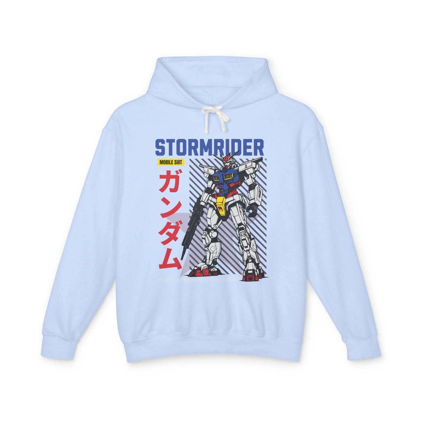 Gundam-Inspired Unisex Lightweight Hoodie