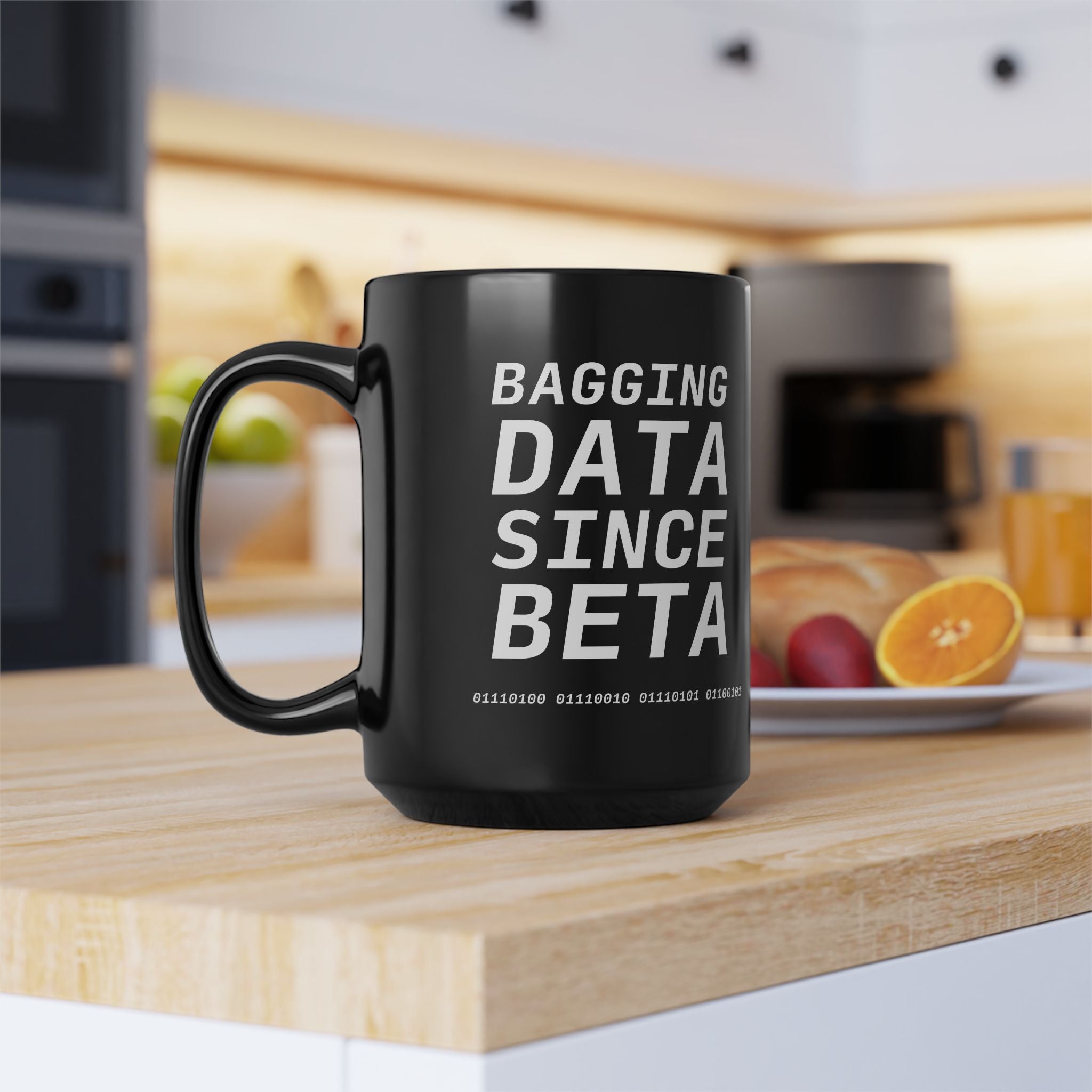 Data Lover's Black Mug