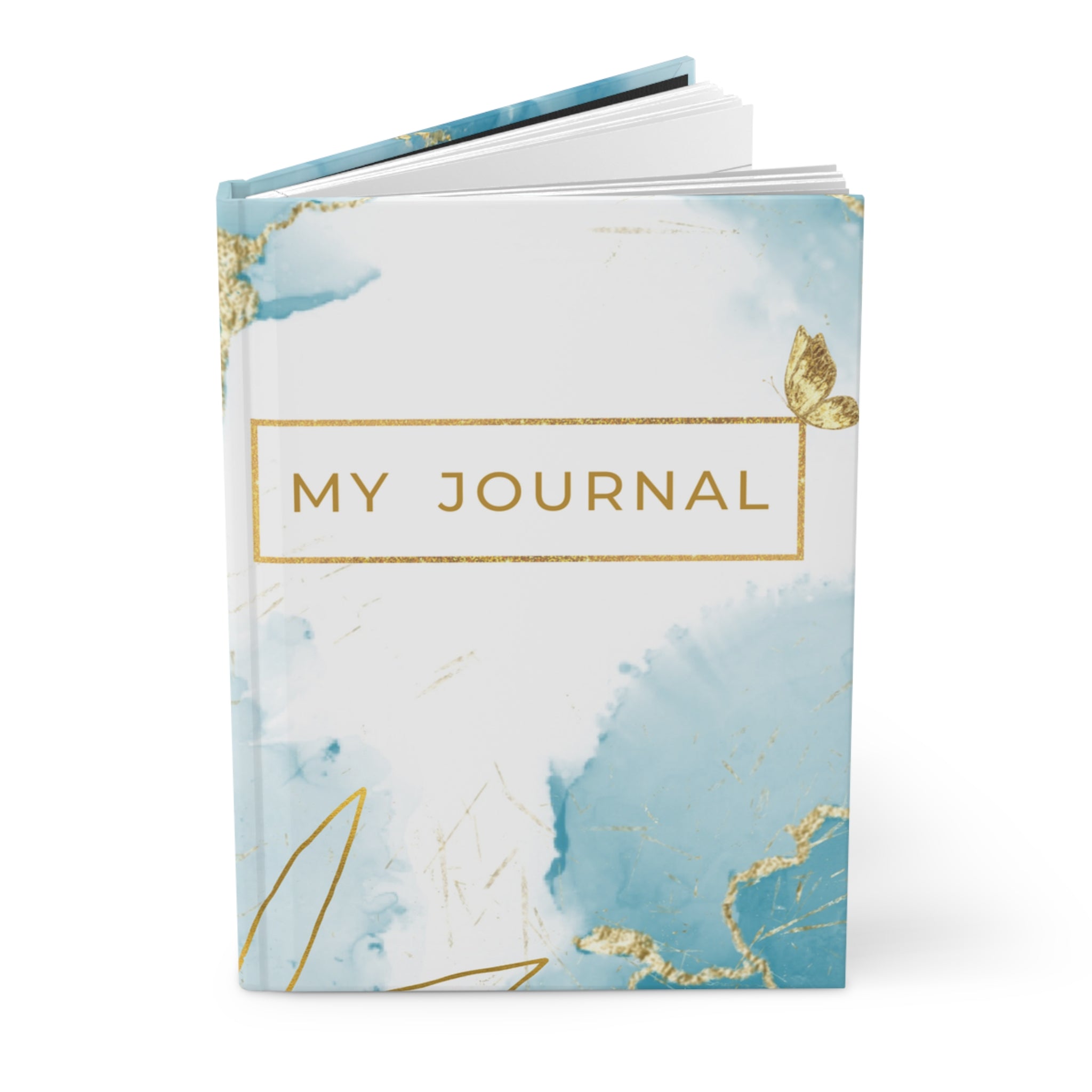 Elegant Marble Hardcover Journal