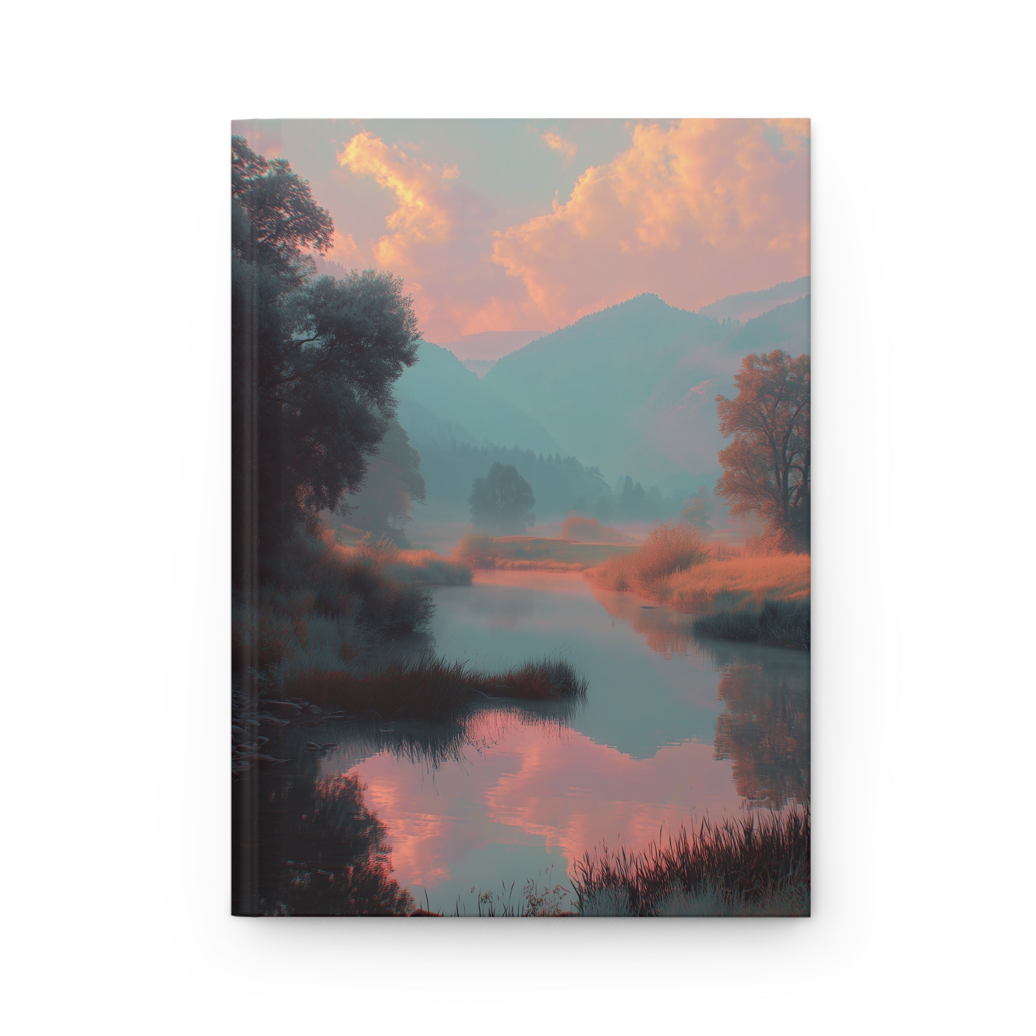 Serene Landscape Hardcover Journal