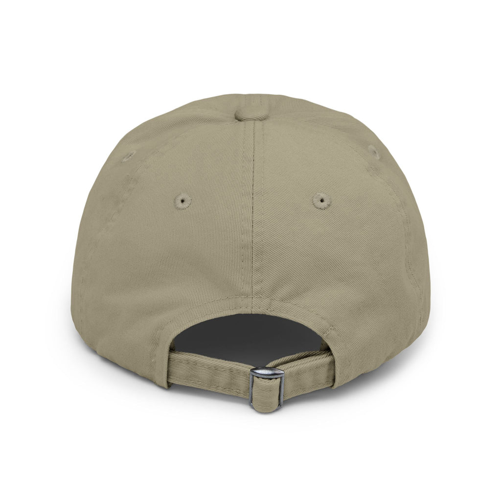 Unisex Distressed Cap with 'CUZ ROBOTS.'