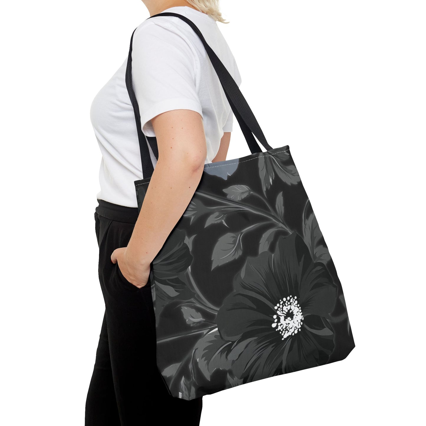 Elegant Floral Tote Bag