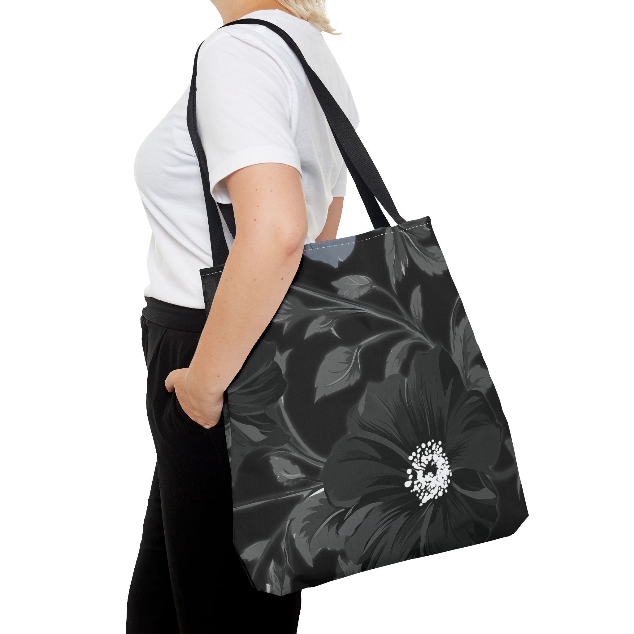 Elegant Floral Tote Bag