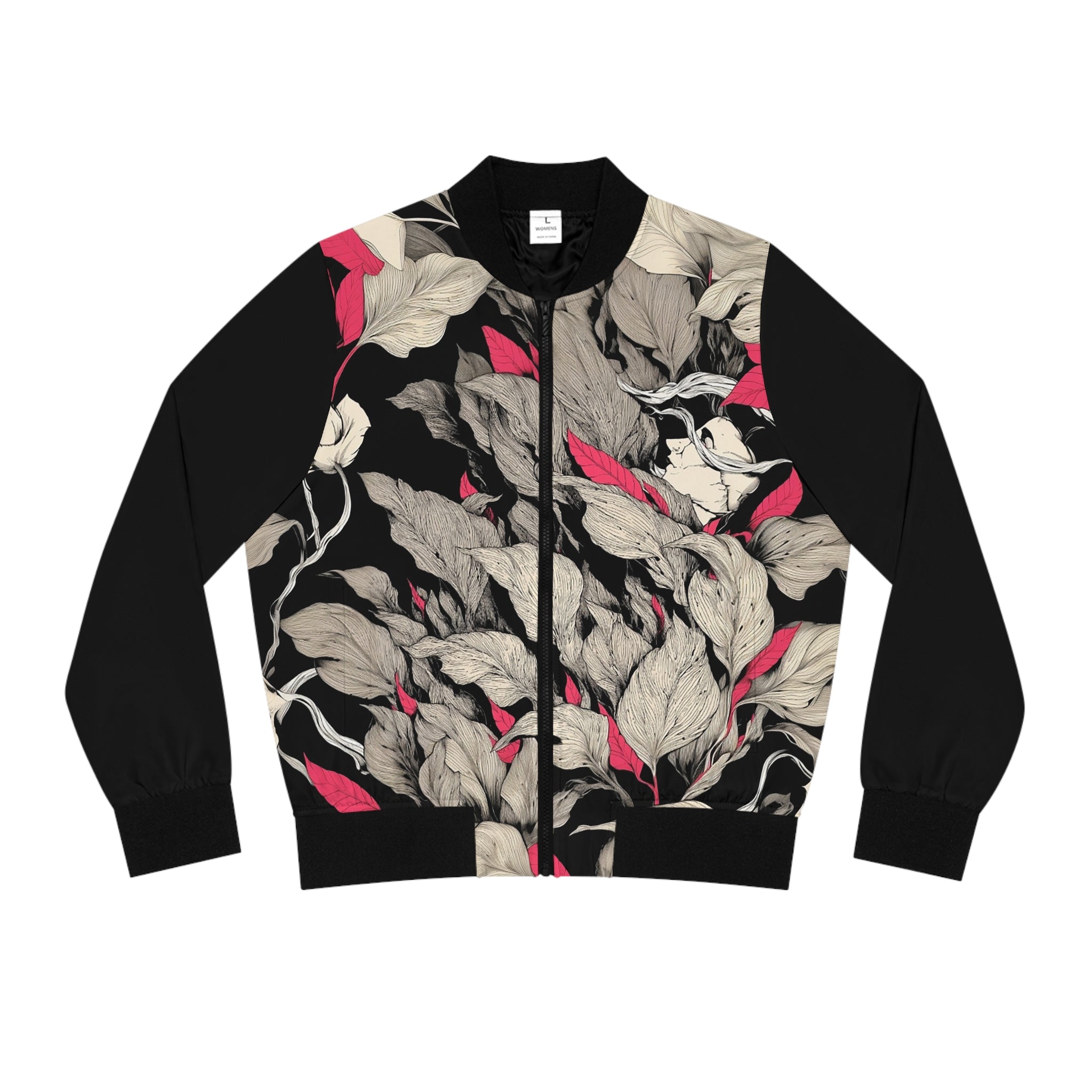 Women's Floral Escape Bomber Jacket