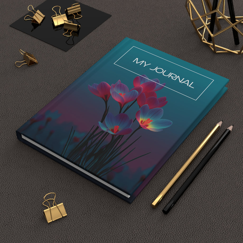 Floral Hardcover Journal