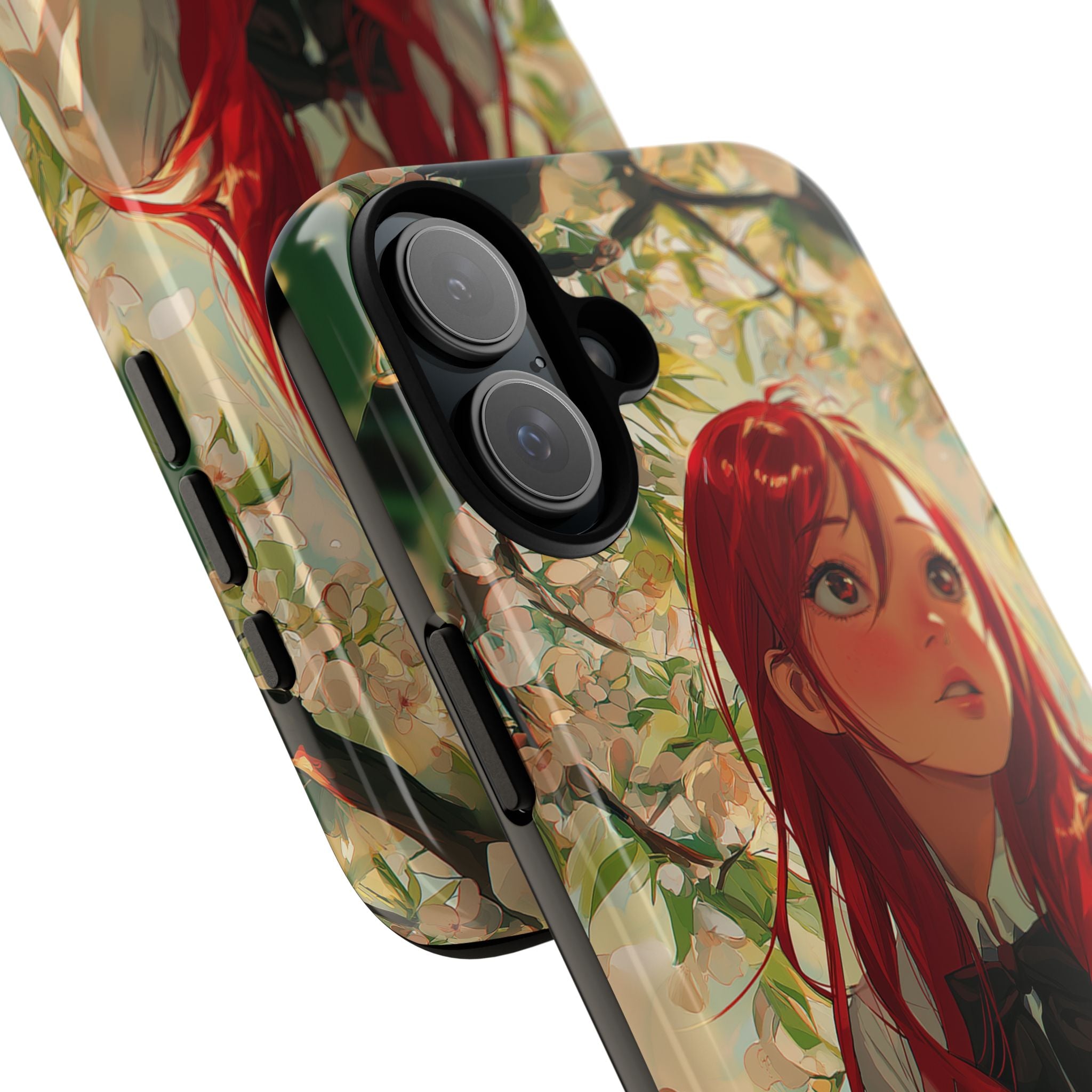 Artistic Phone Case with Floral Design
