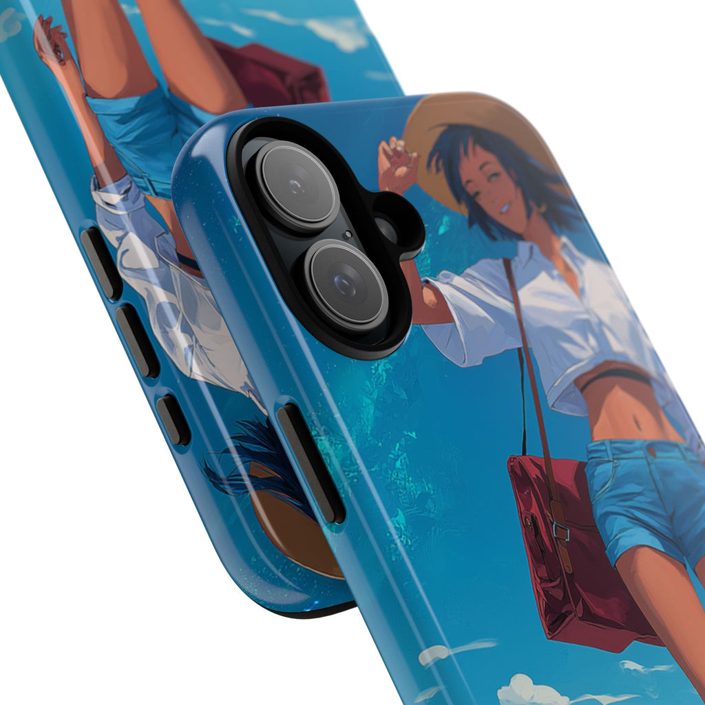 Tough Cases: Stylish Phone Case with Beach Vibe
