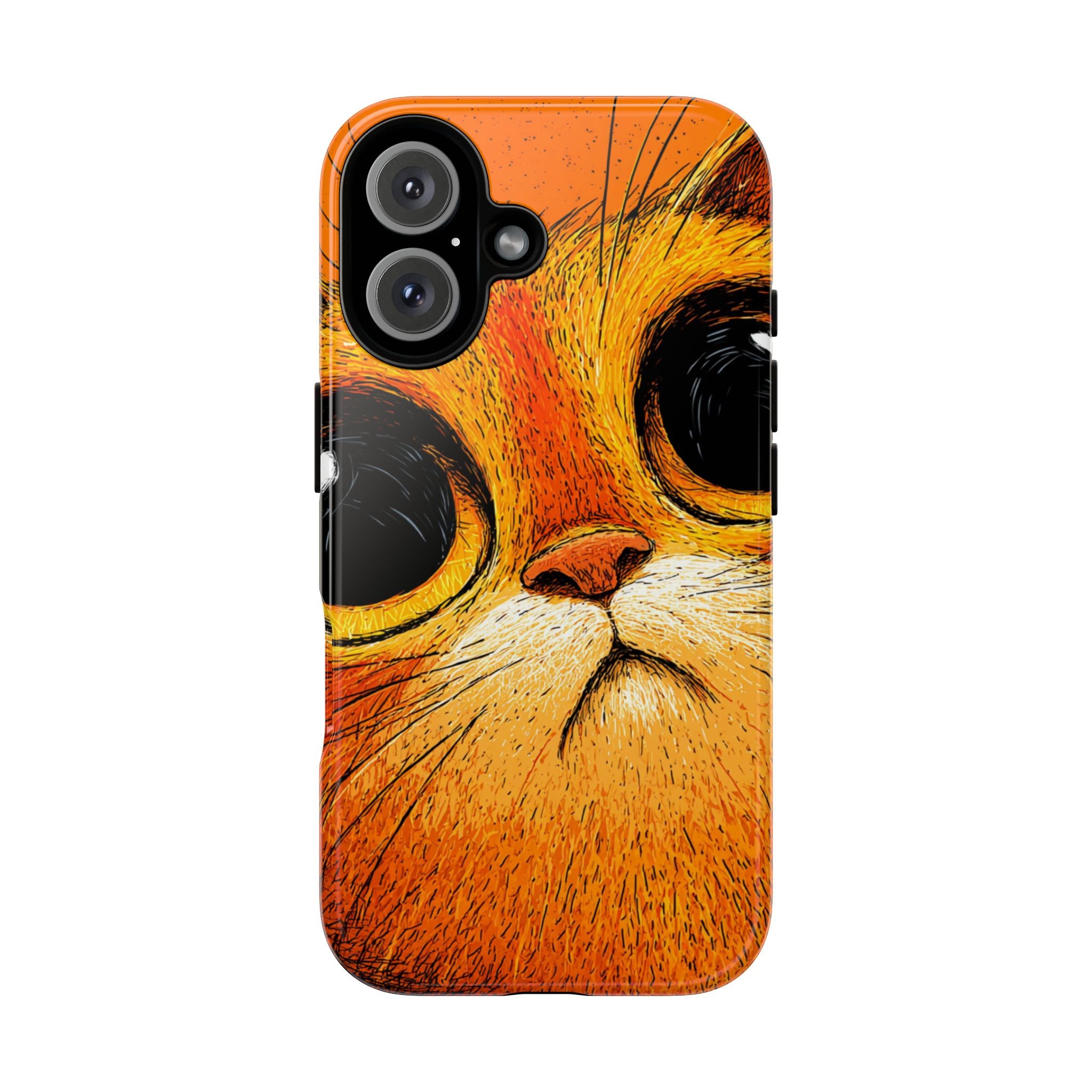 Whimsical Cat Phone Case