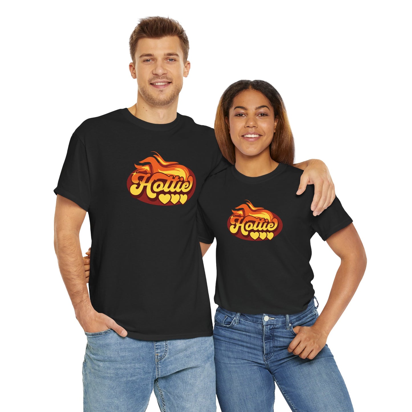 Hottie Graphic Tee - Unisex Heavy Cotton T-Shirt