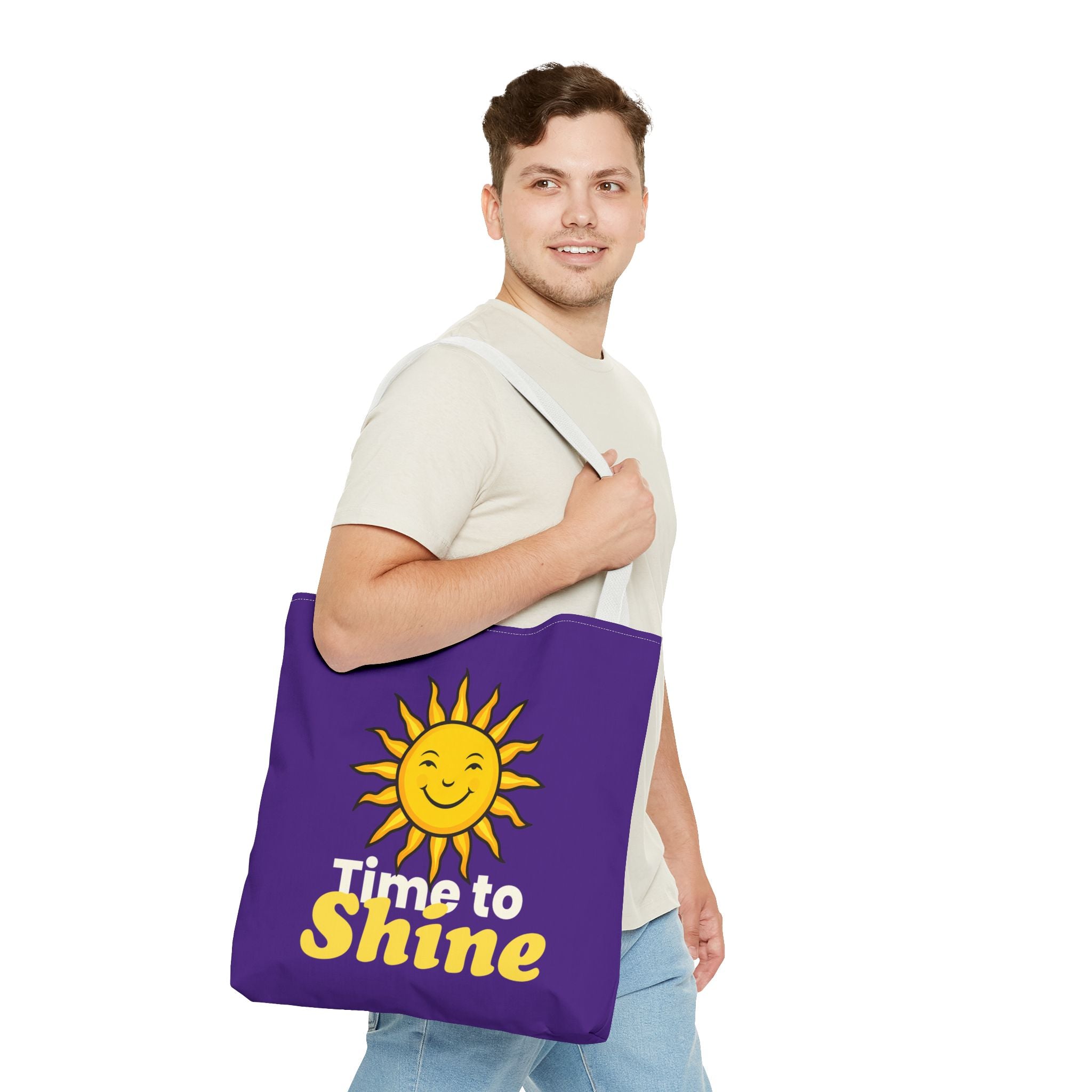 Sunshine Tote Bag - "Time to Shine"