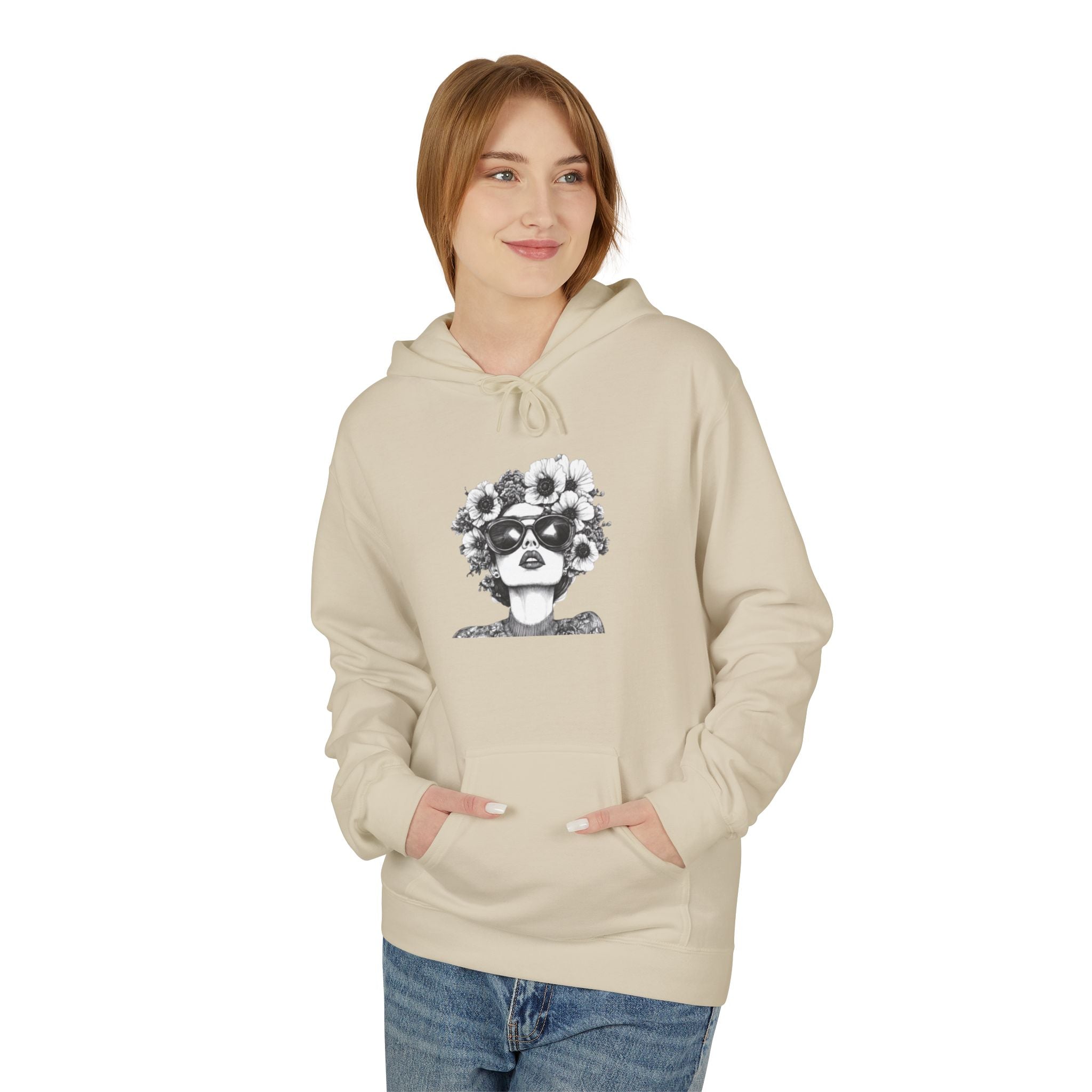 Floral Art Hoodie