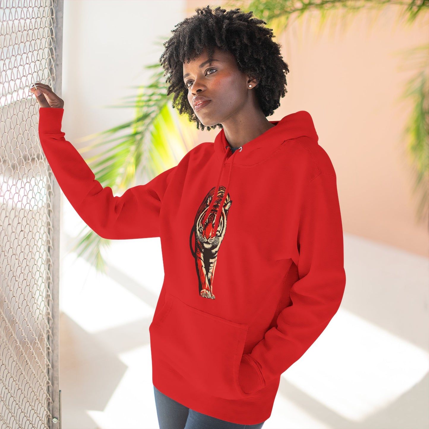 Fierce Tiger Fleece Hoodie