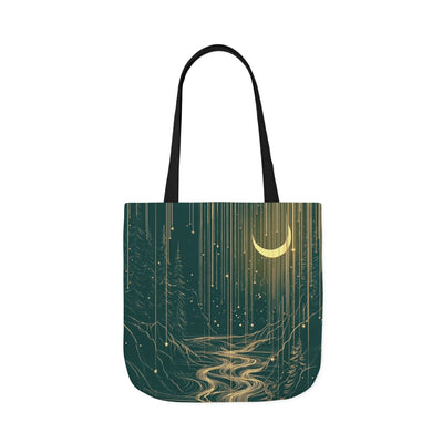 Moonlit Forest Canvas Tote Bag