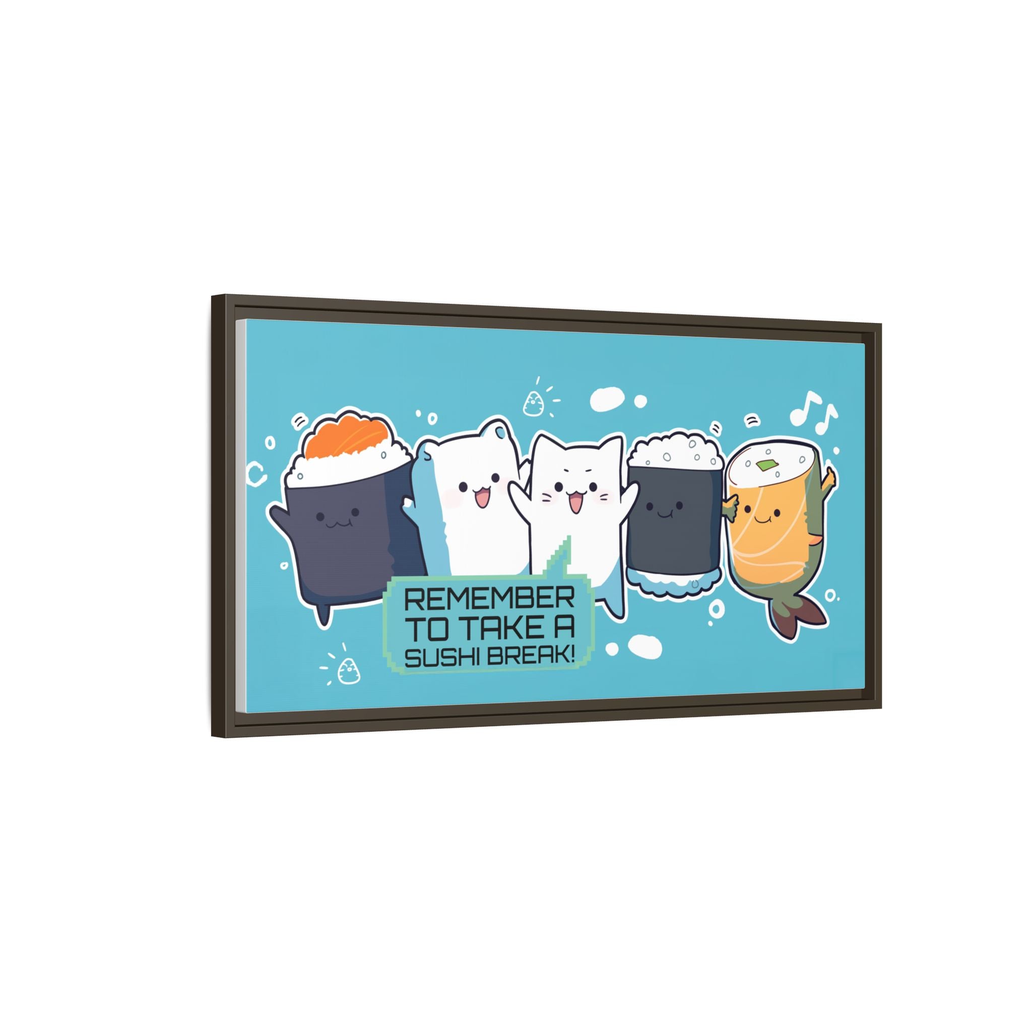 Sushi Break Canvas Art