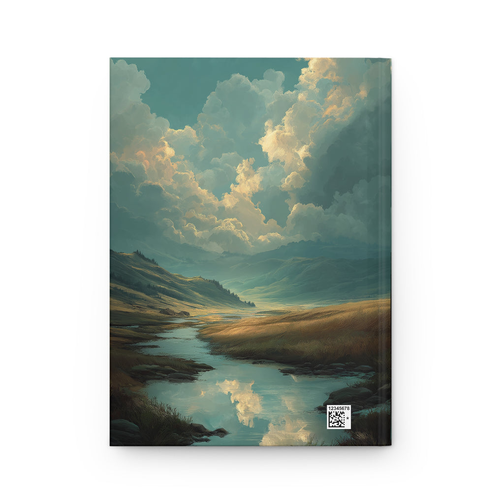 Serene Landscape Hardcover Journal