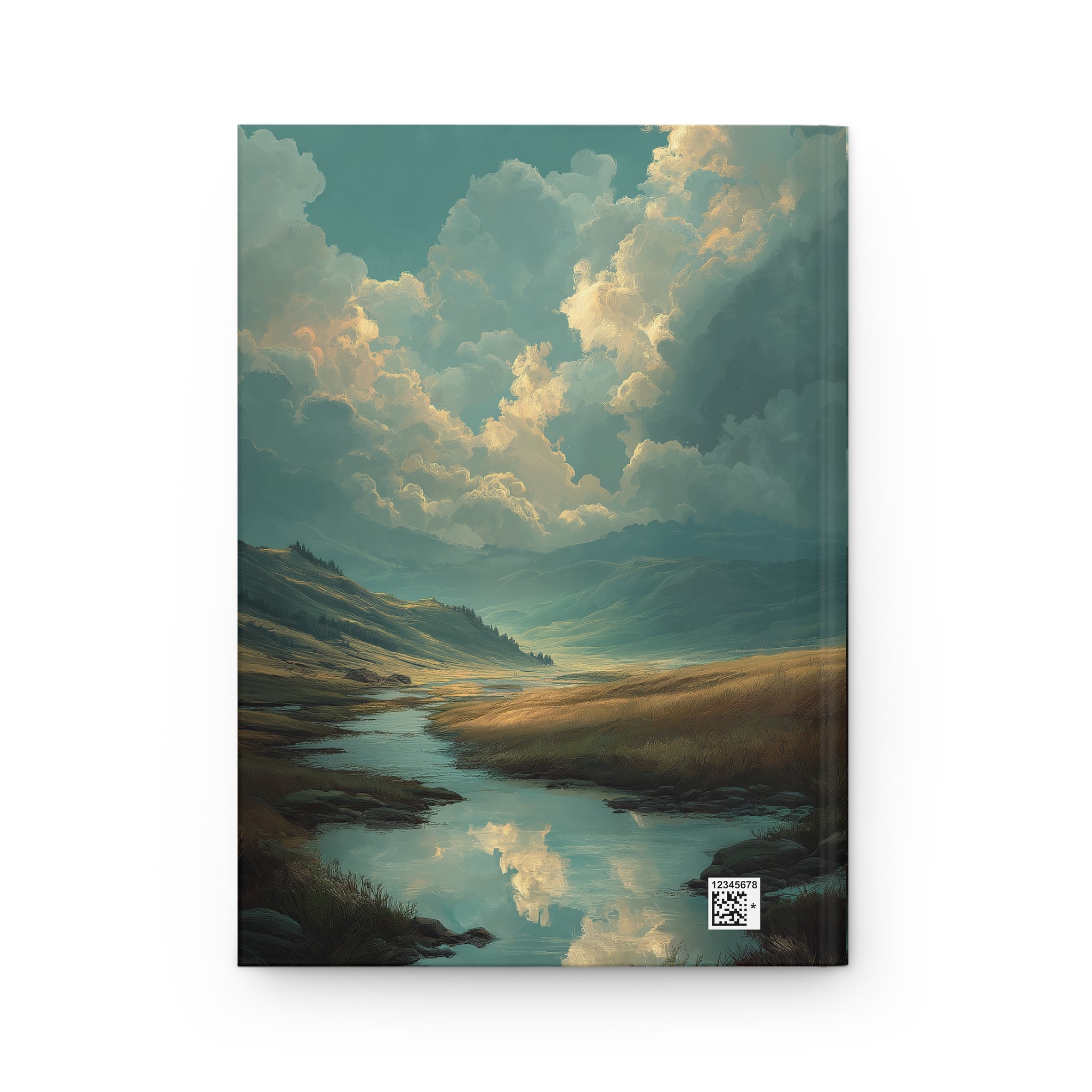 Serene Landscape Hardcover Journal