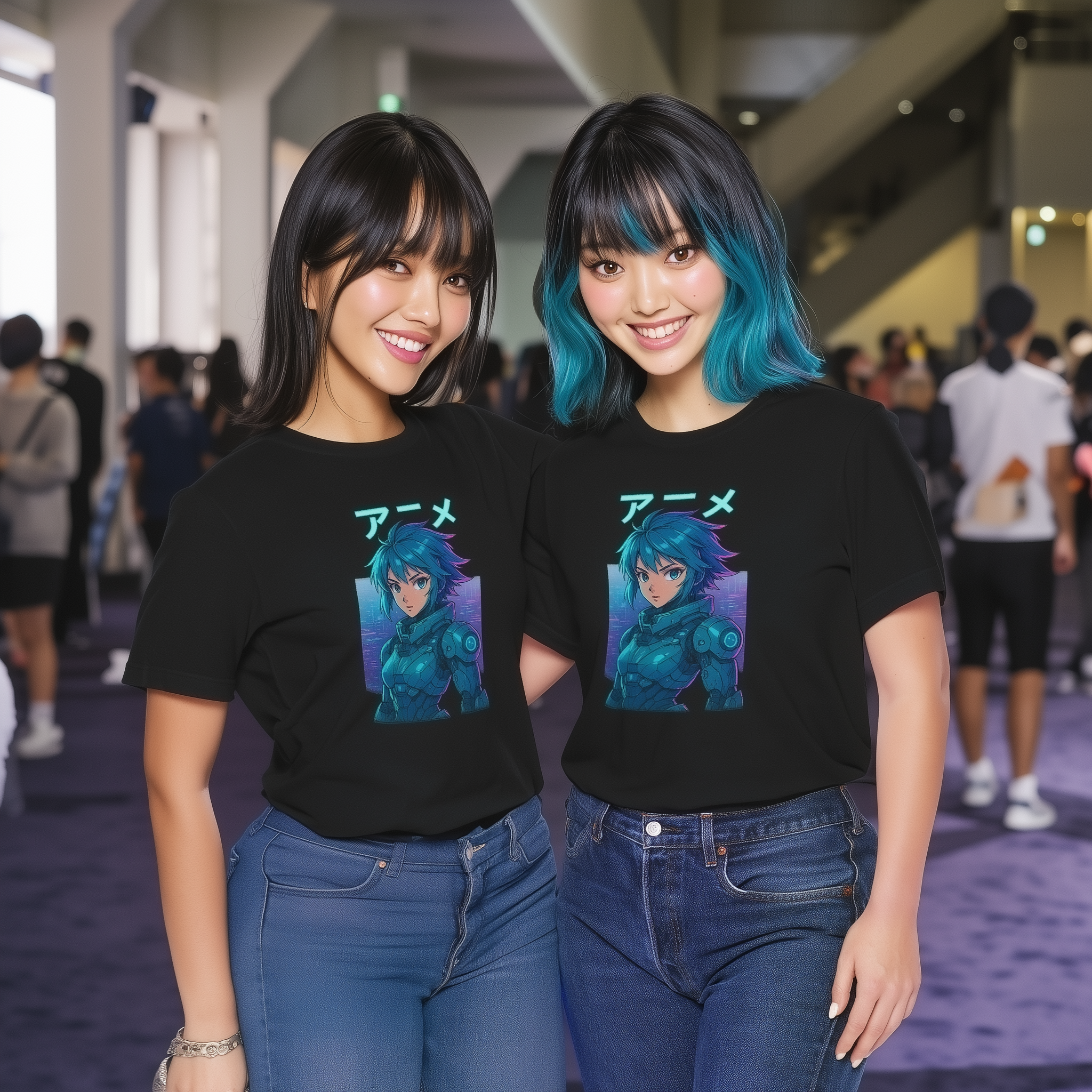Anime Aesthetic Unisex Jersey Tee